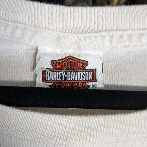 Vintage Harley Davidson tee with front and back print - Picture 3 of 5